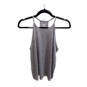 Old Navy Active Striped Tank Top - Gray